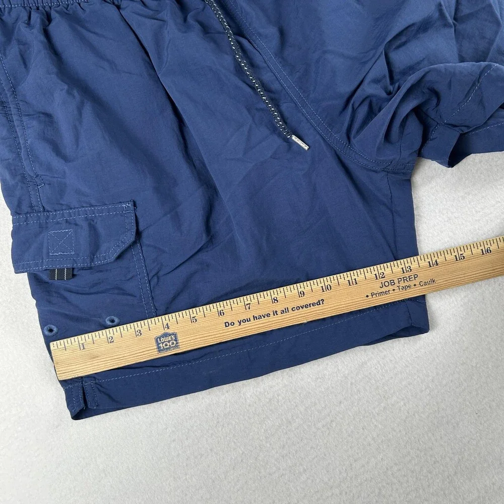 Tommy Bahama Relax Shorts Mens Large Blue Swim Trunks Cargo Mesh Lined Quick Dry